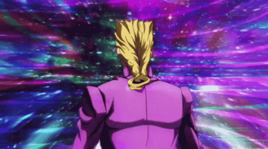 Giorno Giovanna Power GIF