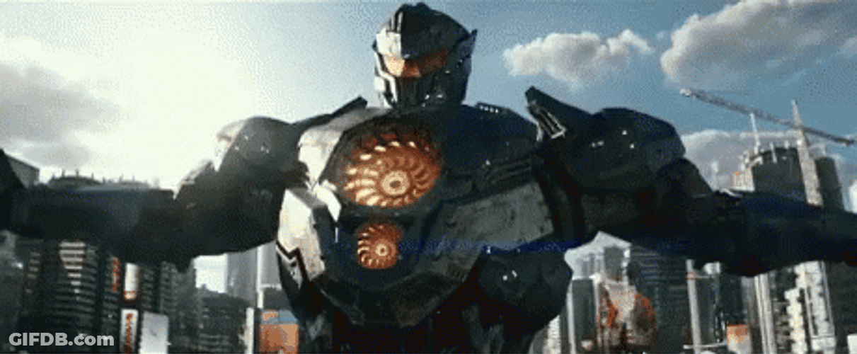 Gipsy Avenger Hands Joining Pacific Rim GIF