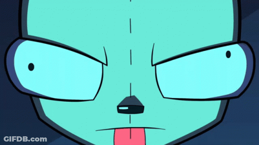 Gir Mad Tongue Out GIF