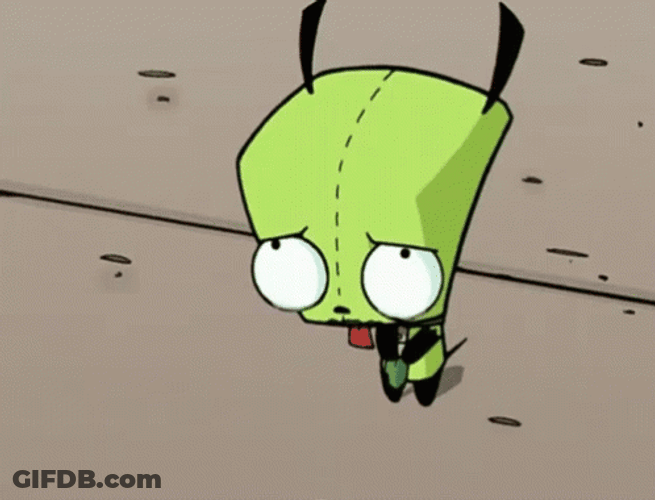 Gir Sadly Crying GIF
