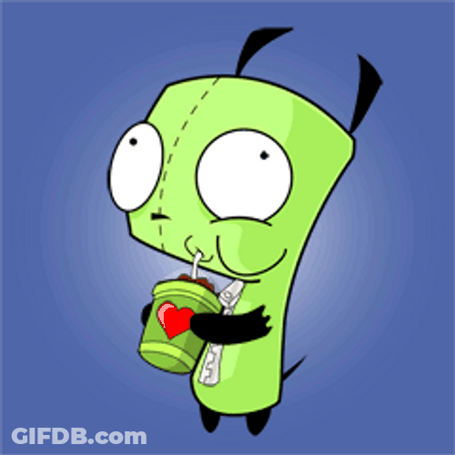 Gir Sipping Cola GIF