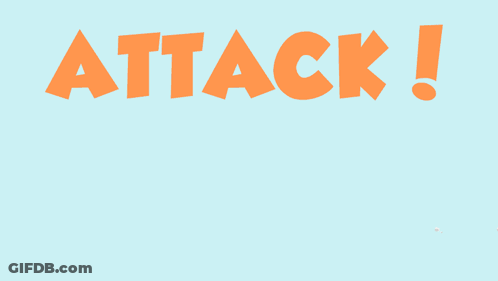 Girl And Boy Holding Lollipops With Attack GIF