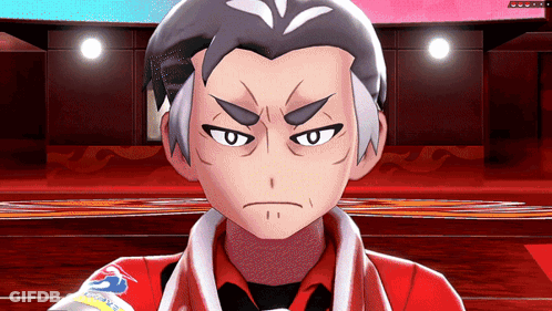 Girl And Rabbit Standing In Pokemon Game GIF