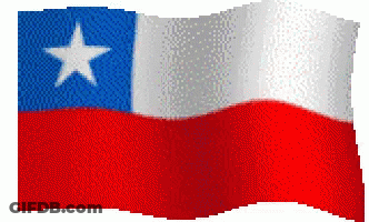 Girl And SpongeBob With Heart And Chile Flag GIF