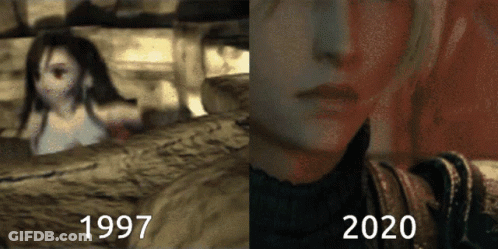 Girl And Woman In Bathtubs 1997 And 2020 GIF
