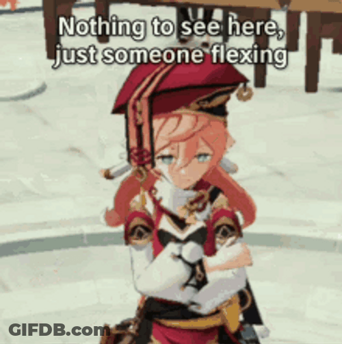 Girl Anime Nothing To See Here Hand Gesture GIF