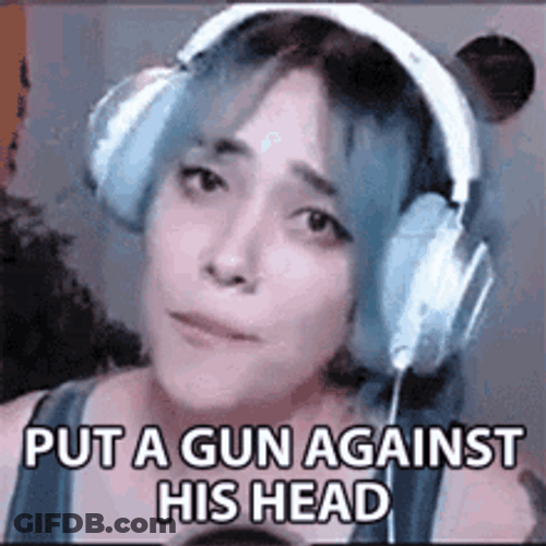 Girl  Asking Put Gun To Head GIF