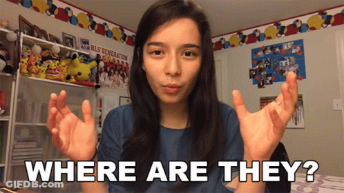 Girl Asking Where Are They In Bedroom GIF