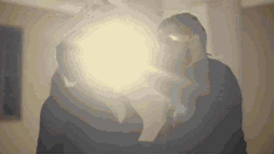 Girl Avoiding Beso GIF
