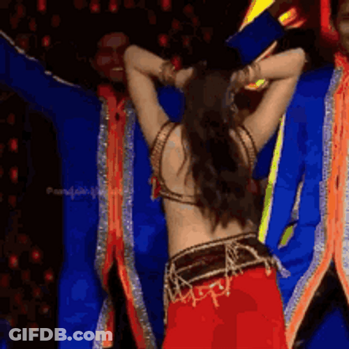 Girl Belly Dance Performance GIF