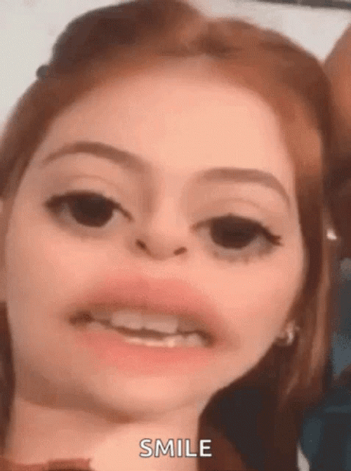 Girl Big Teeth Smile GIF