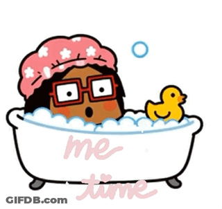 Girl Brushing Snoopy's Teeth In Bathroom GIF