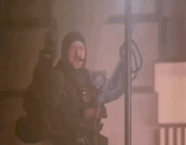 Girl Bye Swing GIF