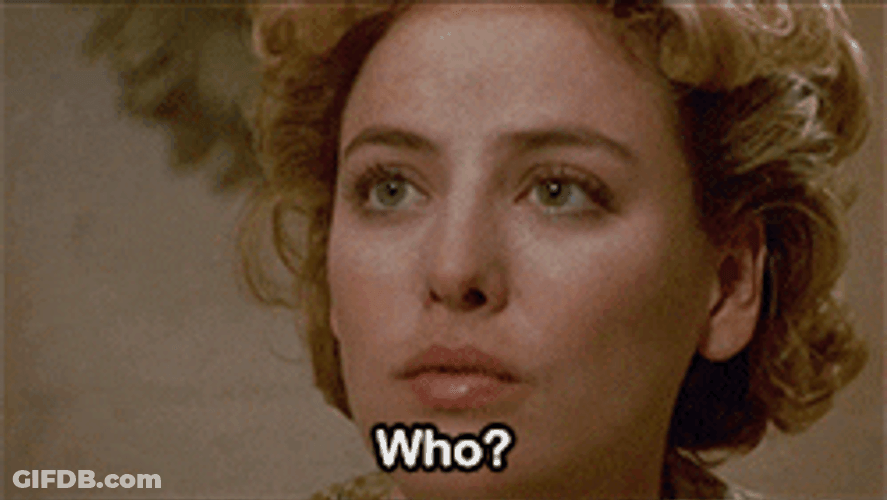 Girl Cannot Believe Who GIF