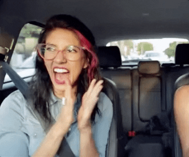 Girl Clapping Actions GIF