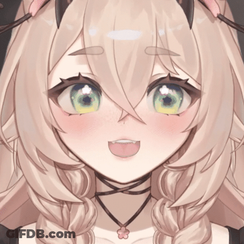 Girl Close Up Mouth Open GIF