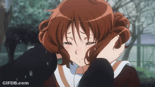 Girl Covering Face While Crying GIF