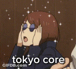 Girl Covering Face With Hands Tokyo Core GIF