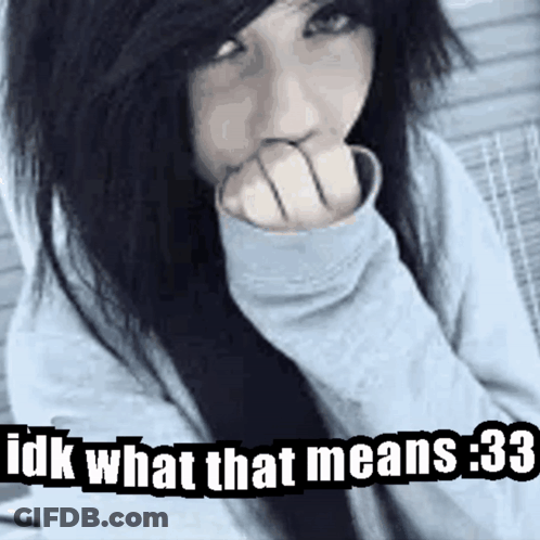Girl Covering Mouth Saying Idk What That Means GIF