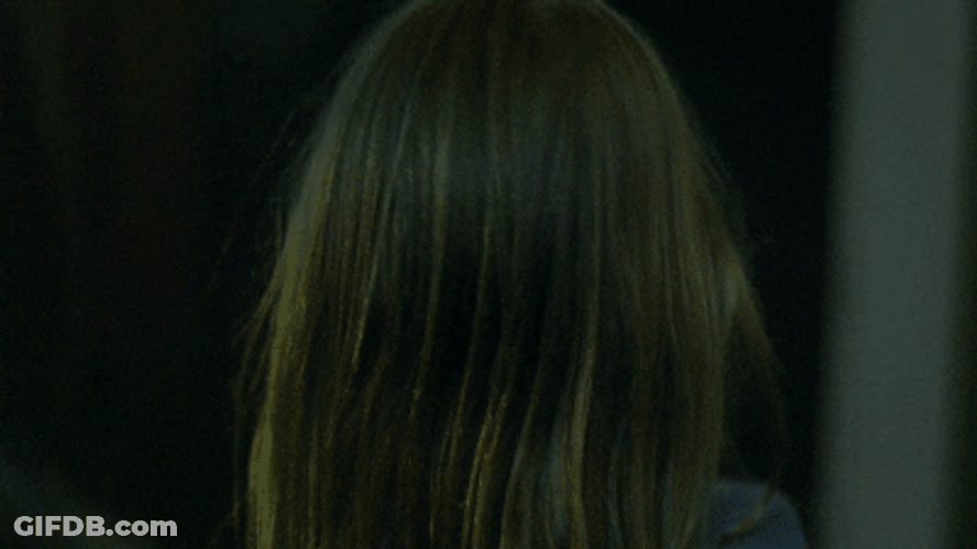 Girl Creepy Face GIF