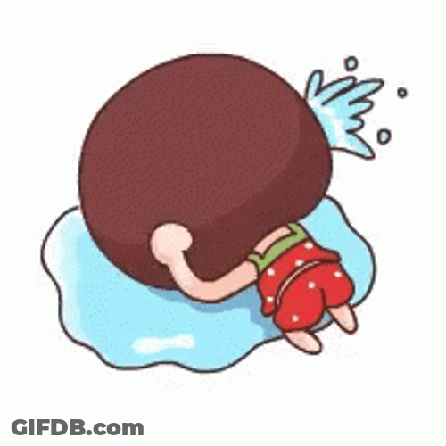 Girl Crying Flowing Tears GIF