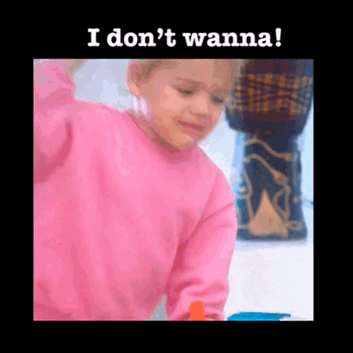 Girl Crying I Dont Wanna GIF