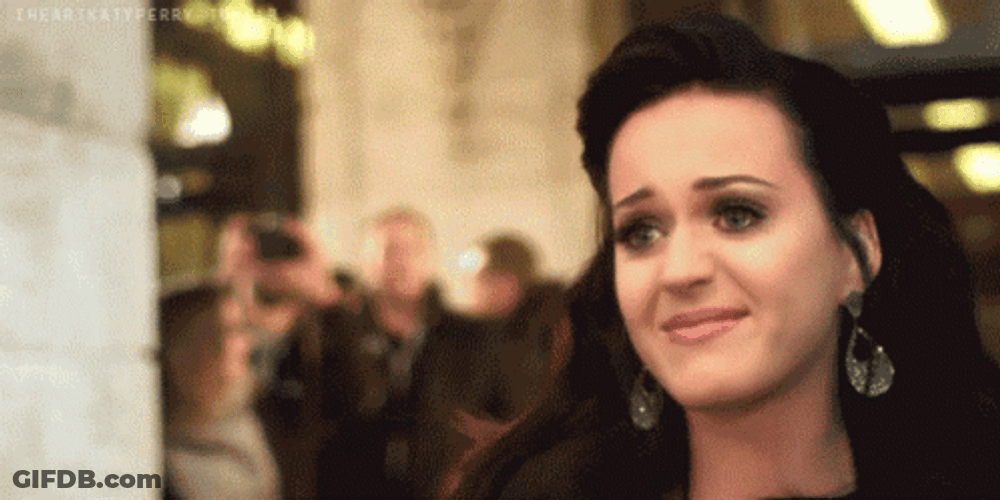 Girl Crying In Happiness GIF