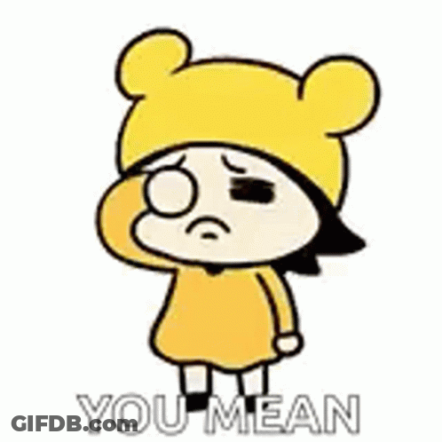 Girl Crying Saying You Mean GIF