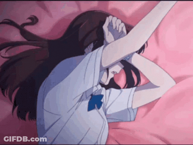 Girl Crying Sob GIF