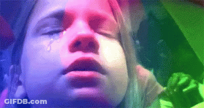 Girl Crying With Tear GIF