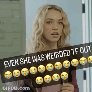 Girl Crying With Tears Out GIF