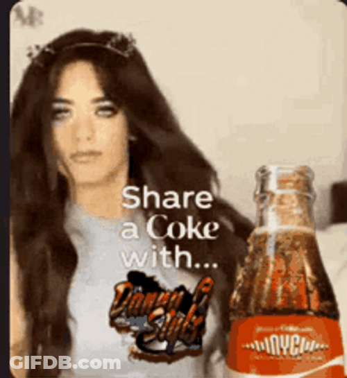 Girl Dancing Coke Commercial GIF