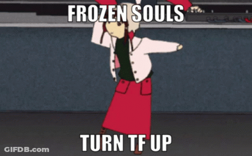 Girl Dancing Frozen Souls Turn Tf Up GIF
