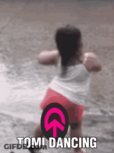 Girl Dancing In Puddle Tomi Dancing GIF
