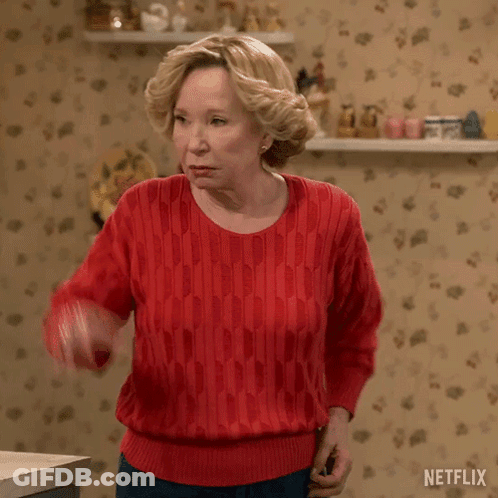 Girl Dancing Saying Hello Don't Come Near GIF