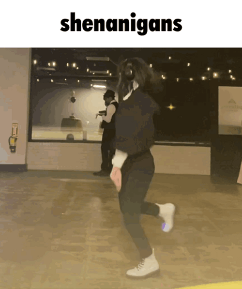 Girl Dancing Shenanigans GIF