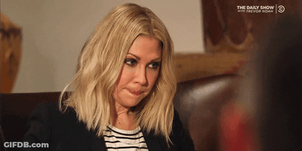 Girl Disappointed I Can't Reaction GIF