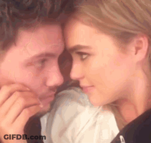 Girl Disgusted By Guy's Romance GIF