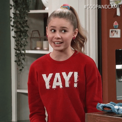 Girl Doing Thumbs Up Encouragement GIF