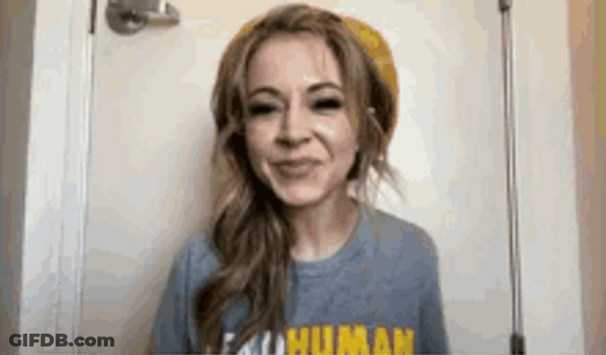 Girl Doing Woot Woot GIF