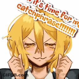 Girl Drawing It's Time For A Catchphrase GIF