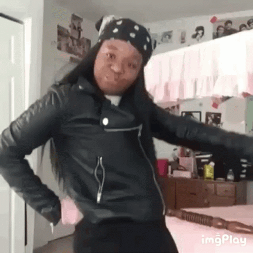 Girl Dry Hump Dance Moves GIF