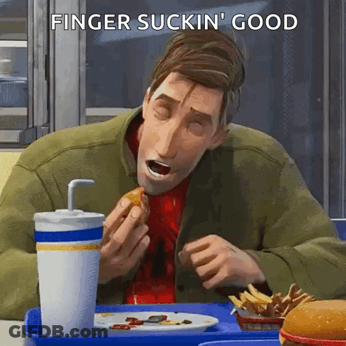 Girl Eating Large Hamburger GIF