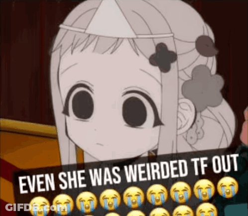Girl Even She Was Weirded TF Out GIF
