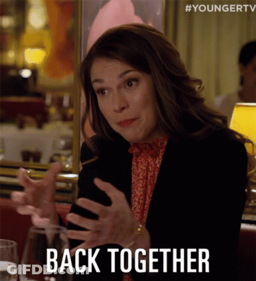 Girl Explains We're Getting The Band Back Together GIF