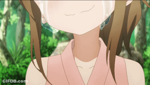 Girl Face Close Up Water Coming Out Of Mouth GIF