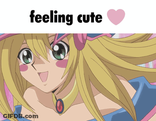 Girl Feeling Cute GIF