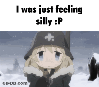 Girl Feeling Silly GIF