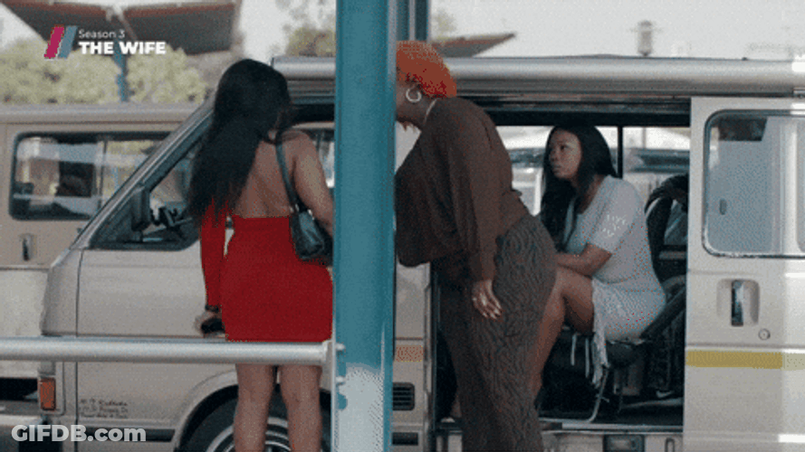 Girl Fight Parking Brawl Hair Pulling GIF