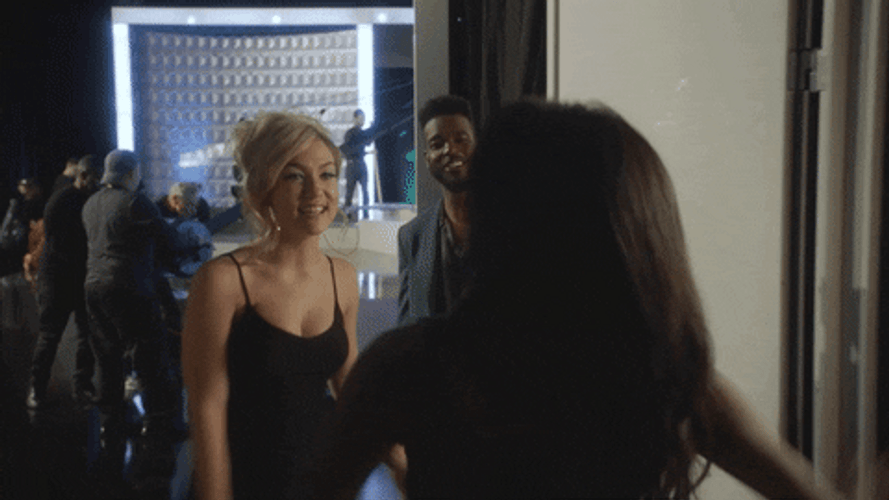 Girl Fight Surprise Slap Attack GIF